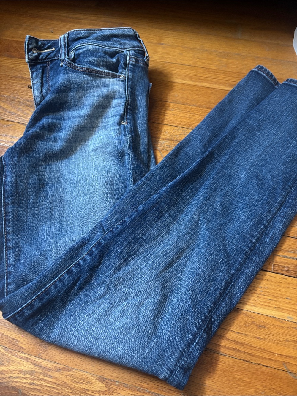 American Eagle Outfitters Medium Blue Slim Straight Jeans